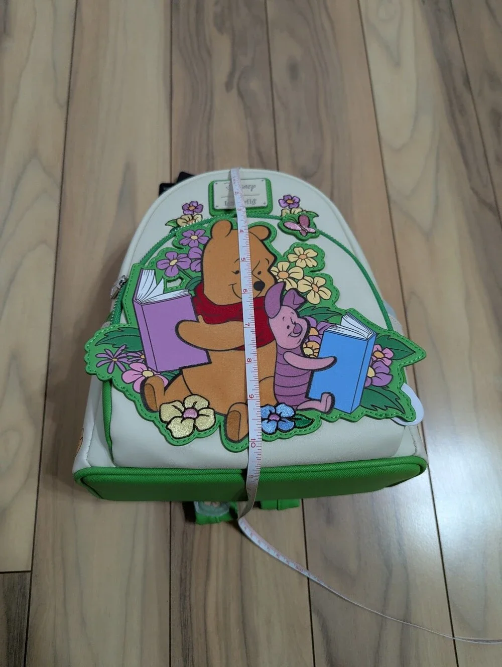 NWT! Loungefly Disney Winnie The Pooh Piglet & Pooh Bear Reading Mini Backpack